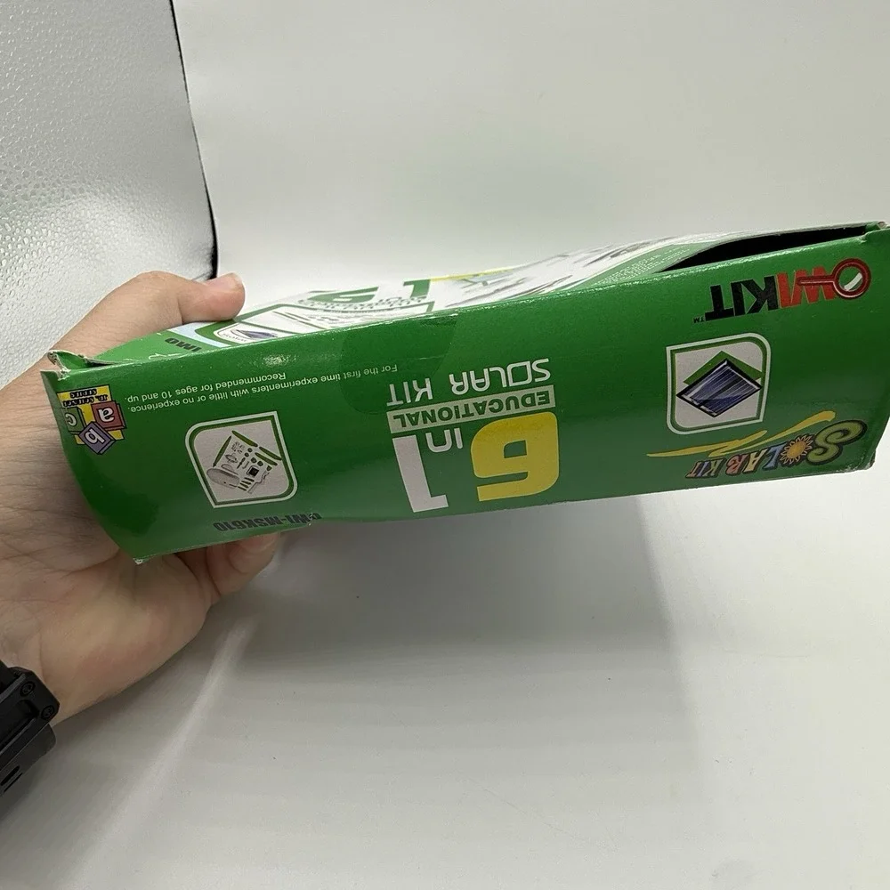 Robotikits 6‎ in 1 Educational Solar Robot Kit OWI-MSK610 new open box